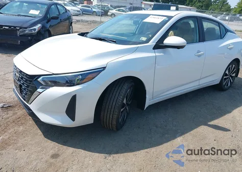 2025 Nissan Sentra Sv из США, поврежденный, VIN 3N1AB8CV1SY220103